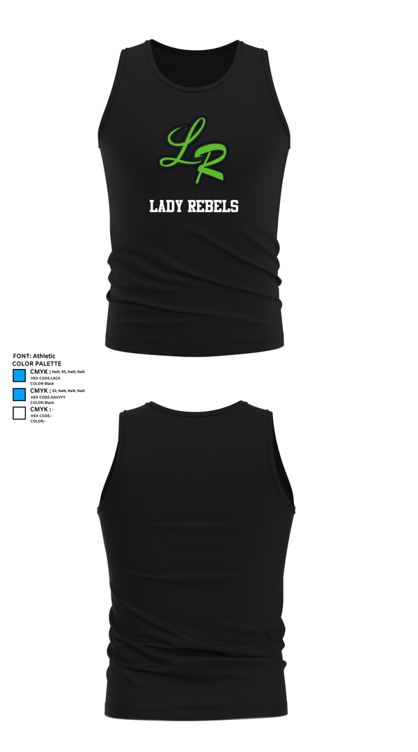 Tank Top, Lady Rebels, Softball, Teamtime, Team time, sublimation, custom sports apparel, team uniforms, spirit wear, spiritwear, sports uniforms, custom shirts, team store, custom team store, fundraiser sports, apparel fundraiser
