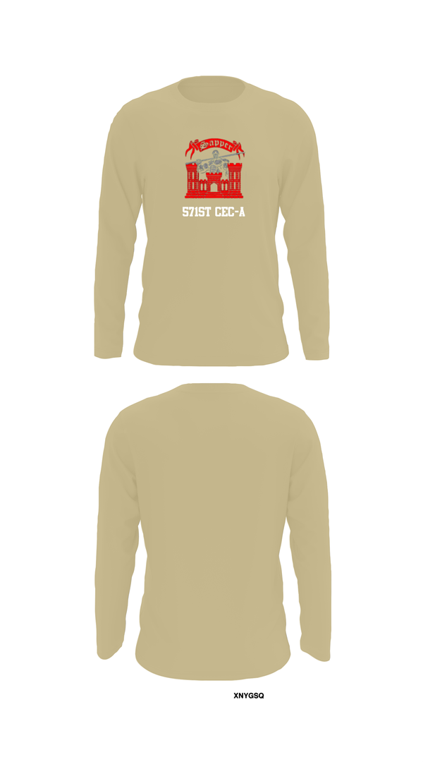 Long Sleeve Performance Shirt, 571st CEC-A, , Teamtime, Team time, sublimation, custom sports apparel, team uniforms, spirit wear, spiritwear, sports uniforms, custom shirts, team store, custom team store, fundraiser sports, apparel fundraiser
