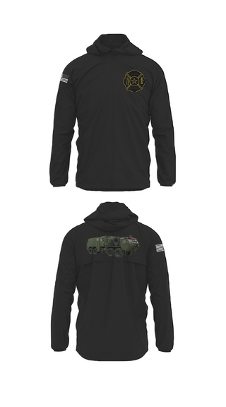 Windbreaker, 467 ENGINEER DETACHMENT FIREFIGHTER, Fire Department, Teamtime, Team time, sublimation, custom sports apparel, team uniforms, spirit wear, spiritwear, sports uniforms, custom shirts, team store, custom team store, fundraiser sports, apparel fundraiser