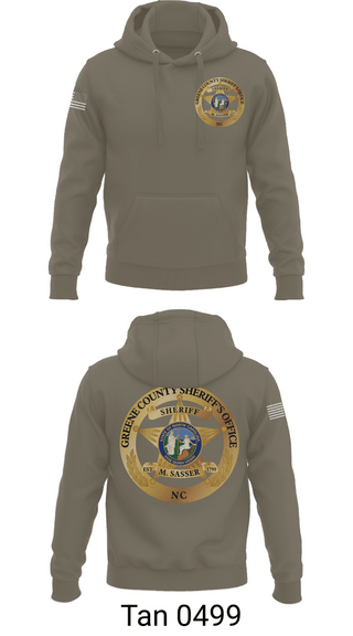 Hoodie, Greene county detention center, Police, Teamtime, Team time, sublimation, custom sports apparel, team uniforms, spirit wear, spiritwear, sports uniforms, custom shirts, team store, custom team store, fundraiser sports, apparel fundraiser
