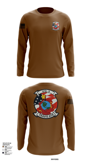 Long Sleeve Performance Shirt, VQ3 Det Travis, , Teamtime, Team time, sublimation, custom sports apparel, team uniforms, spirit wear, spiritwear, sports uniforms, custom shirts, team store, custom team store, fundraiser sports, apparel fundraiser