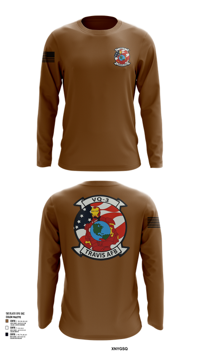 VQ3 Det Travis 87923714 Long Sleeve Performance Shirt 101
