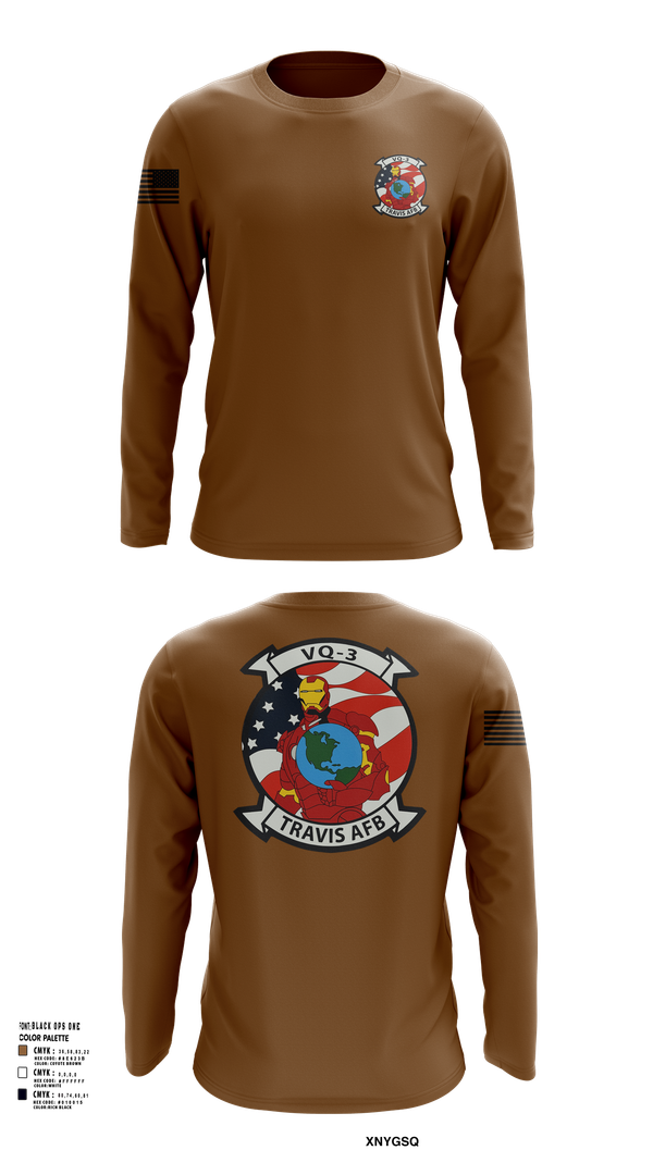 Long Sleeve Performance Shirt, VQ3 Det Travis, , Teamtime, Team time, sublimation, custom sports apparel, team uniforms, spirit wear, spiritwear, sports uniforms, custom shirts, team store, custom team store, fundraiser sports, apparel fundraiser