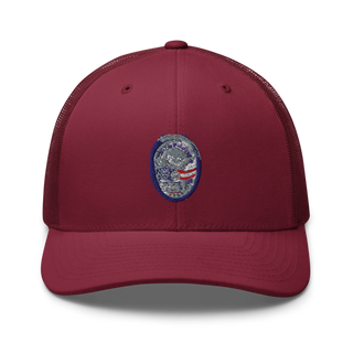 School Officer 55113058 Retro Trucker Hat | Yupoong 6606