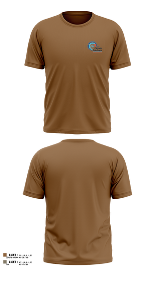 Old School Cotton Feel Shirt, Climate Solutions Air conditioning & Refrigeration LLC, , Teamtime, Team time, sublimation, custom sports apparel, team uniforms, spirit wear, spiritwear, sports uniforms, custom shirts, team store, custom team store, fundraiser sports, apparel fundraiser