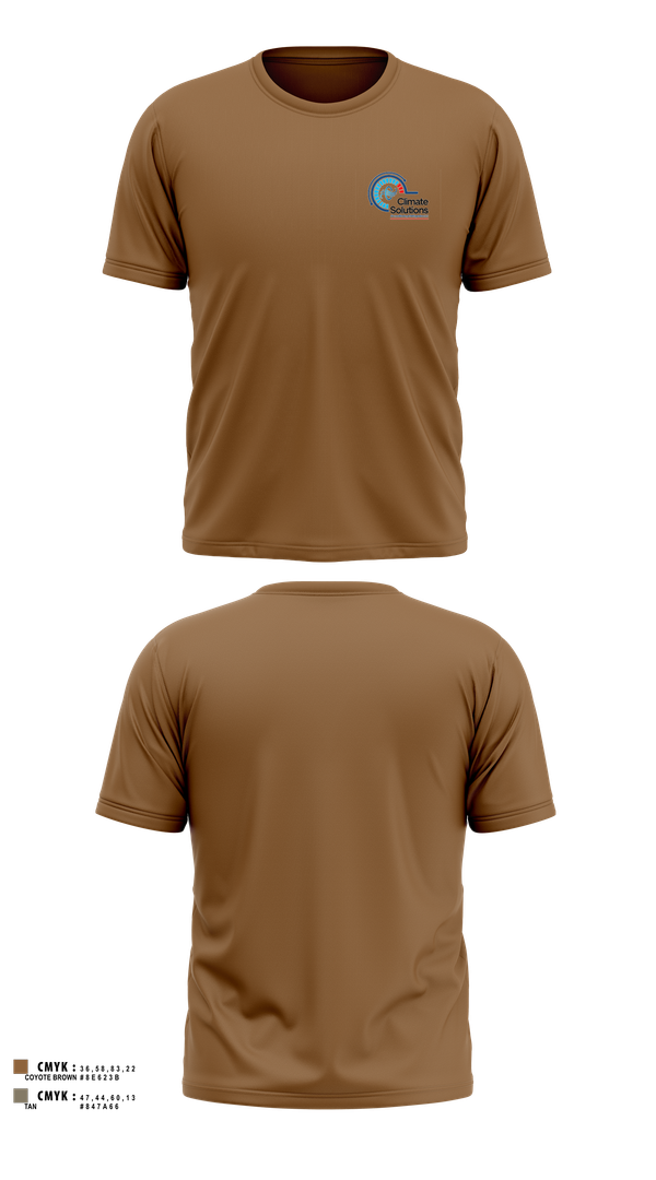 Old School Cotton Feel Shirt, Climate Solutions Air conditioning & Refrigeration LLC, , Teamtime, Team time, sublimation, custom sports apparel, team uniforms, spirit wear, spiritwear, sports uniforms, custom shirts, team store, custom team store, fundraiser sports, apparel fundraiser