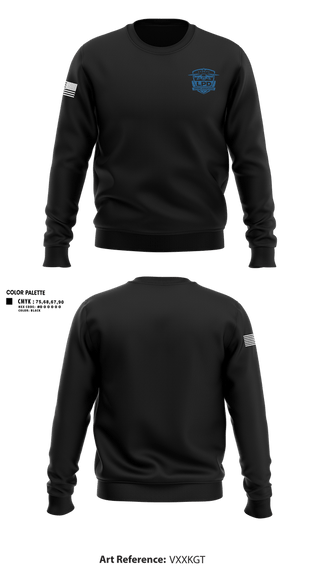 Crew Neck Sweatshirt, LPD Drone Operations, Police, Teamtime, Team time, sublimation, custom sports apparel, team uniforms, spirit wear, spiritwear, sports uniforms, custom shirts, team store, custom team store, fundraiser sports, apparel fundraiser