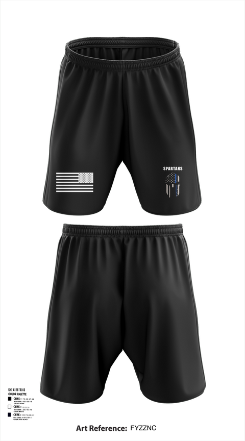 Athletic Shorts With Pockets, Spartans, , Teamtime, Team time, sublimation, custom sports apparel, team uniforms, spirit wear, spiritwear, sports uniforms, custom shirts, team store, custom team store, fundraiser sports, apparel fundraiser