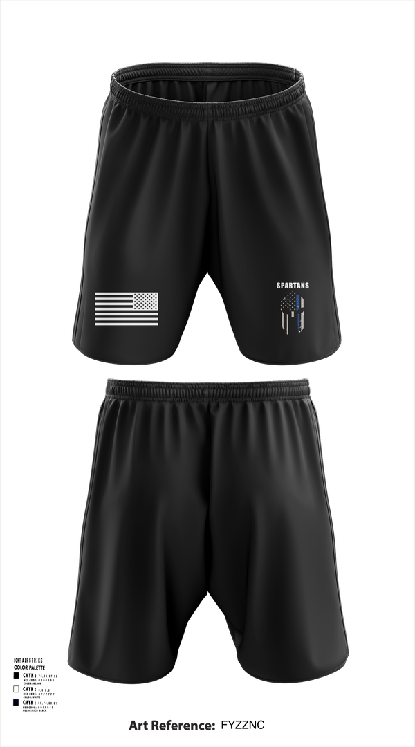 Athletic Shorts With Pockets, Spartans, , Teamtime, Team time, sublimation, custom sports apparel, team uniforms, spirit wear, spiritwear, sports uniforms, custom shirts, team store, custom team store, fundraiser sports, apparel fundraiser