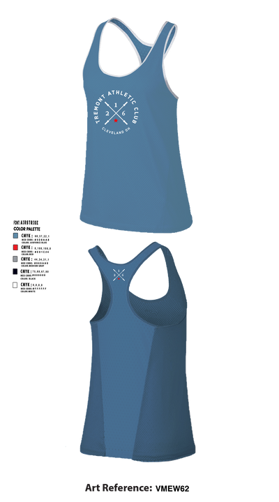 Ultra Academy 78476176 Women's Track Singlet - 5