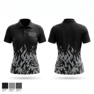 Short Sleeve Performance Polo, Donna North, Cross Country, Teamtime, Team time, sublimation, custom sports apparel, team uniforms, spirit wear, spiritwear, sports uniforms, custom shirts, team store, custom team store, fundraiser sports, apparel fundraiser