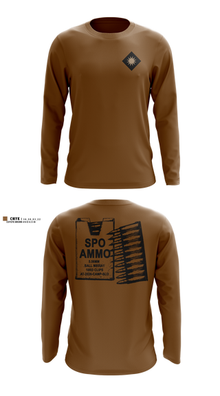 Long Sleeve Performance Shirt, HHC 40TH DSB, National Guard, Teamtime, Team time, sublimation, custom sports apparel, team uniforms, spirit wear, spiritwear, sports uniforms, custom shirts, team store, custom team store, fundraiser sports, apparel fundraiser