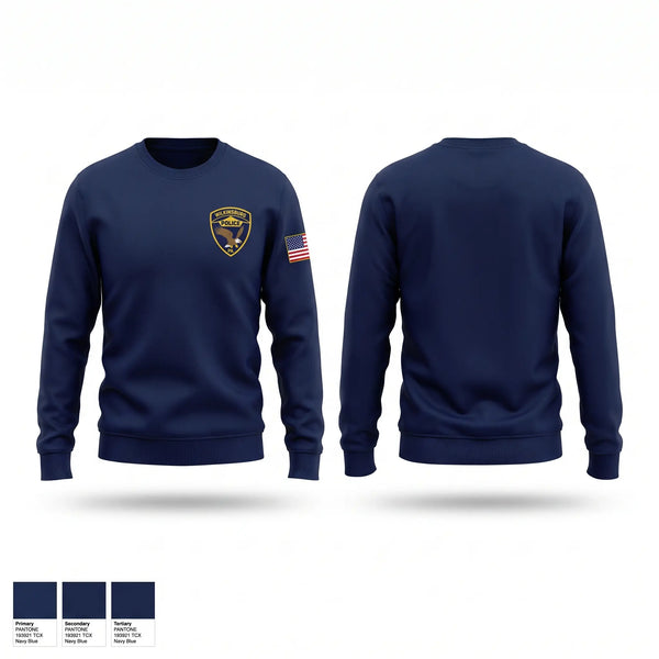 Crew Neck Sweatshirt, Wpd, Police, Teamtime, Team time, sublimation, custom sports apparel, team uniforms, spirit wear, spiritwear, sports uniforms, custom shirts, team store, custom team store, fundraiser sports, apparel fundraiser