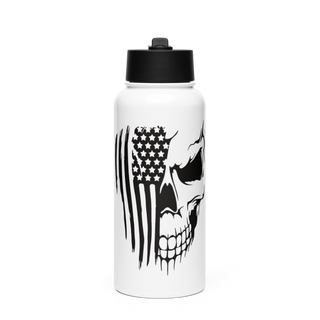 NMCPAC Seal Beach 31658085 Stainless Steel Water Bottle with a Straw Lid