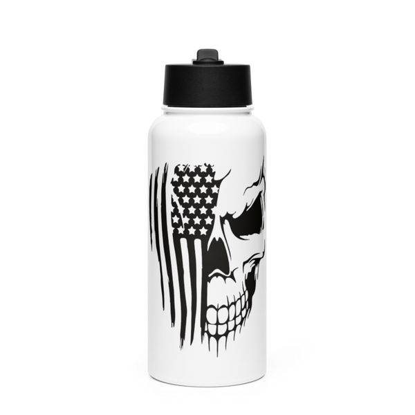 NMCPAC Seal Beach 31658085 Stainless Steel Water Bottle with a Straw Lid