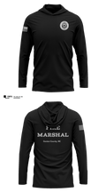 Gaston County Emergency Management and Fire Services Long Sleeve Hooded Sun Shirt - 11