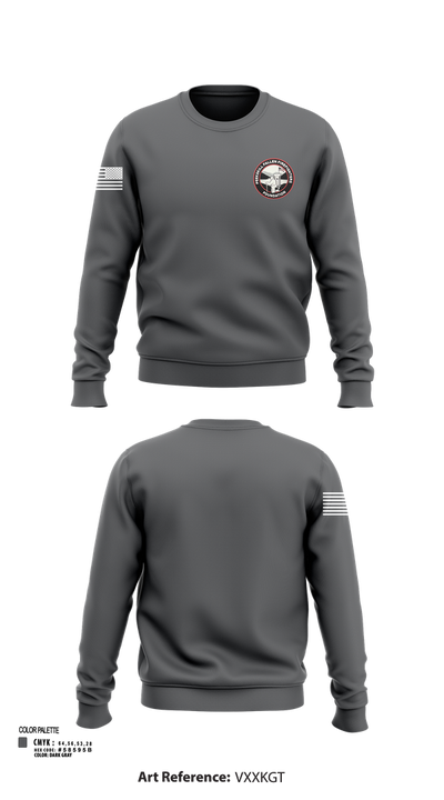 Peekskill Fallen Firefighters Foundation 16136339 Crew Neck Sweatshirt - 101