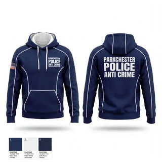 Hoodie, Parkchester Police Anti Crime, Police, Teamtime, Team time, sublimation, custom sports apparel, team uniforms, spirit wear, spiritwear, sports uniforms, custom shirts, team store, custom team store, fundraiser sports, apparel fundraiser