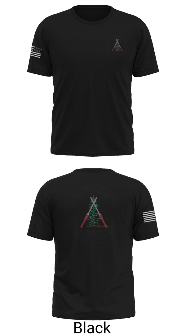 Short Sleeve Performance Shirt, Northeast Florida Woodturning Association, , Teamtime, Team time, sublimation, custom sports apparel, team uniforms, spirit wear, spiritwear, sports uniforms, custom shirts, team store, custom team store, fundraiser sports, apparel fundraiser