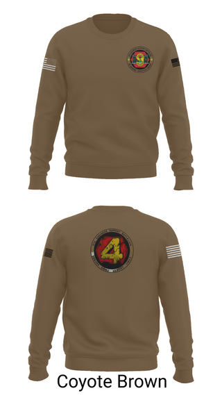 Crew Neck Sweatshirt, 9th Engineer Support Battalion, Marines, Teamtime, Team time, sublimation, custom sports apparel, team uniforms, spirit wear, spiritwear, sports uniforms, custom shirts, team store, custom team store, fundraiser sports, apparel fundraiser