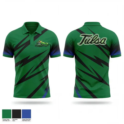 Tulsa Gators 16328975 Short Sleeve Performance Polo - 1