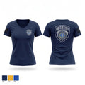 Williamsburg Police Department Women's Short Sleeve V-neck Shirt - 1