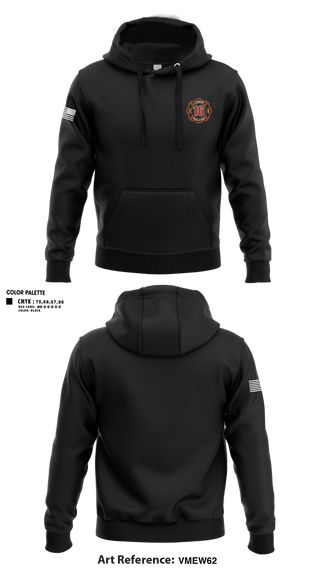 Hoodie, Lower Saucon Fire Rescue, Fire Department, Teamtime, Team time, sublimation, custom sports apparel, team uniforms, spirit wear, spiritwear, sports uniforms, custom shirts, team store, custom team store, fundraiser sports, apparel fundraiser