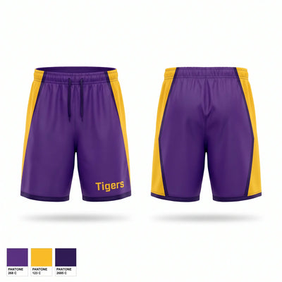 Tigers Athletic Shorts With Pockets - 1