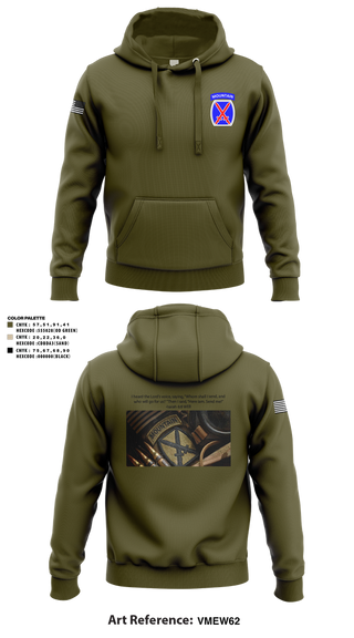 Hoodie, CHO, Army, Teamtime, Team time, sublimation, custom sports apparel, team uniforms, spirit wear, spiritwear, sports uniforms, custom shirts, team store, custom team store, fundraiser sports, apparel fundraiser