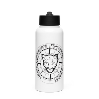 Alliance Gertz Ressler High School 73832717 Stainless Steel Water Bottle with a Straw Lid