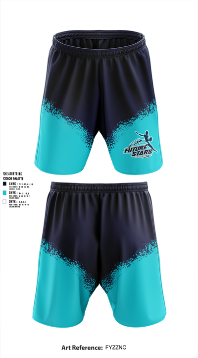 Michigan Future Stars 7087049 Athletic Shorts With Pockets - 2