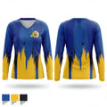 Northern High School Baseball 52520112 Women's Long Sleeve V-neck Shirt - 1