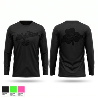 Long Sleeve Performance Shirt, Southline Lady Shamrocks, Softball, Teamtime, Team time, sublimation, custom sports apparel, team uniforms, spirit wear, spiritwear, sports uniforms, custom shirts, team store, custom team store, fundraiser sports, apparel fundraiser
