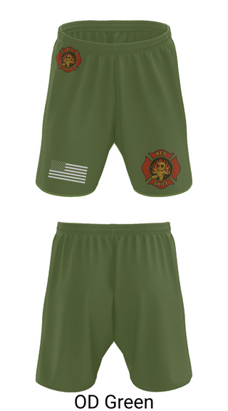 Athletic Shorts With Pockets, City of Lake Geneva Fire Department, , Teamtime, Team time, sublimation, custom sports apparel, team uniforms, spirit wear, spiritwear, sports uniforms, custom shirts, team store, custom team store, fundraiser sports, apparel fundraiser