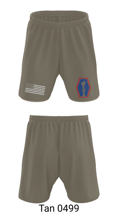 100th BN 442nd IN 13919560 Athletic Shorts With Pockets - 69