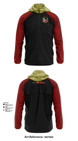 Windbreaker, Team Bo Bell, Men's Basketball, Teamtime, Team time, sublimation, custom sports apparel, team uniforms, spirit wear, spiritwear, sports uniforms, custom shirts, team store, custom team store, fundraiser sports, apparel fundraiser