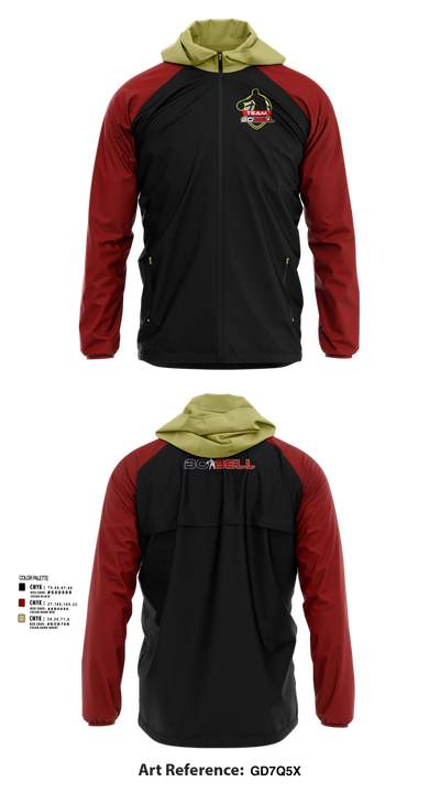 Team Bo Bell 4805732 Windbreaker - 41