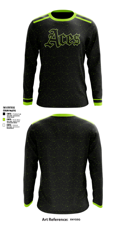Cosmo Aces Long Sleeve Performance Shirt 5