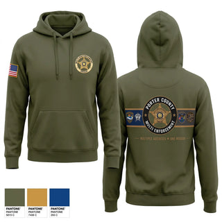 Hoodie, Porter County Multi-Enforcement Group, Police, Teamtime, Team time, sublimation, custom sports apparel, team uniforms, spirit wear, spiritwear, sports uniforms, custom shirts, team store, custom team store, fundraiser sports, apparel fundraiser