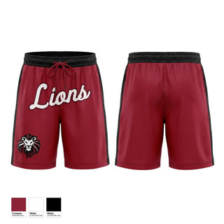 Athletic Shorts With Pockets, Sardis Lions, Softball, Teamtime, Team time, sublimation, custom sports apparel, team uniforms, spirit wear, spiritwear, sports uniforms, custom shirts, team store, custom team store, fundraiser sports, apparel fundraiser