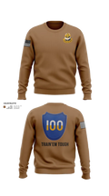 100th Training Division Crew Neck Sweatshirt - 22