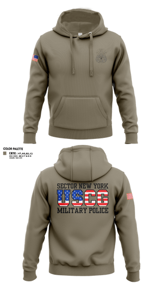 Hoodie, Sector New York Security Forces, Coast Guard, Teamtime, Team time, sublimation, custom sports apparel, team uniforms, spirit wear, spiritwear, sports uniforms, custom shirts, team store, custom team store, fundraiser sports, apparel fundraiser