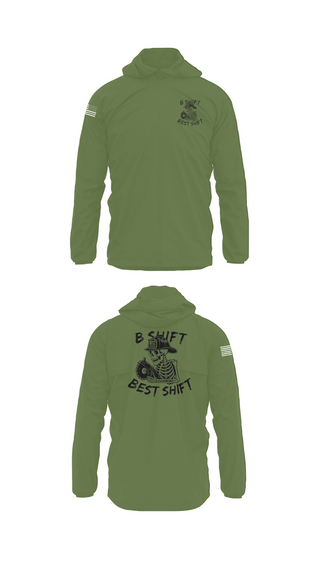 Windbreaker, 812 CES (B shift), Air Force, Teamtime, Team time, sublimation, custom sports apparel, team uniforms, spirit wear, spiritwear, sports uniforms, custom shirts, team store, custom team store, fundraiser sports, apparel fundraiser
