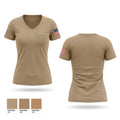 Wapello County Sheriff Women's Short Sleeve V-neck Shirt - 1