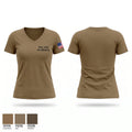 Fsc 11th en divarty Women's Short Sleeve V-neck Shirt - 1