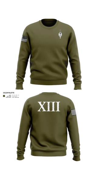 Crew Neck Sweatshirt, Southern Field Office (CID), , Teamtime, Team time, sublimation, custom sports apparel, team uniforms, spirit wear, spiritwear, sports uniforms, custom shirts, team store, custom team store, fundraiser sports, apparel fundraiser