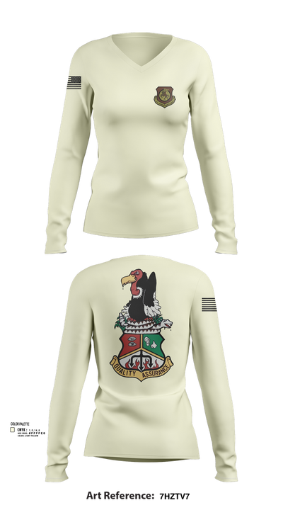 Vipers Women's Long Sleeve V-neck Shirt - 37 (1)