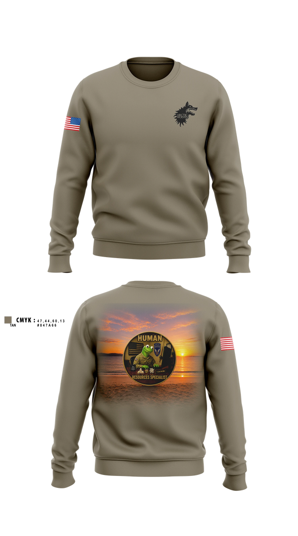 Crew Neck Sweatshirt, 1-24 infantry battalion, Army, Teamtime, Team time, sublimation, custom sports apparel, team uniforms, spirit wear, spiritwear, sports uniforms, custom shirts, team store, custom team store, fundraiser sports, apparel fundraiser