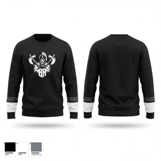Crew Neck Sweatshirt, Barbarians Hawaii, Rugby, Teamtime, Team time, sublimation, custom sports apparel, team uniforms, spirit wear, spiritwear, sports uniforms, custom shirts, team store, custom team store, fundraiser sports, apparel fundraiser