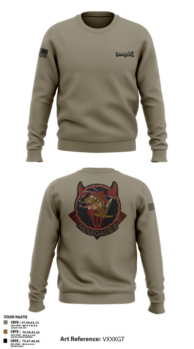 B Co. 2-147 87495418 Crew Neck Sweatshirt - 8